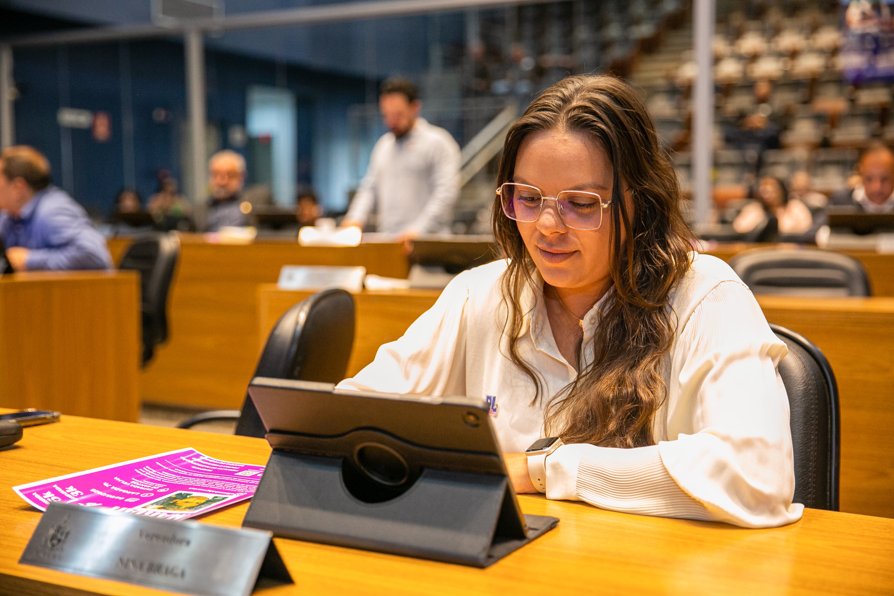 Nina Braga na Câmara