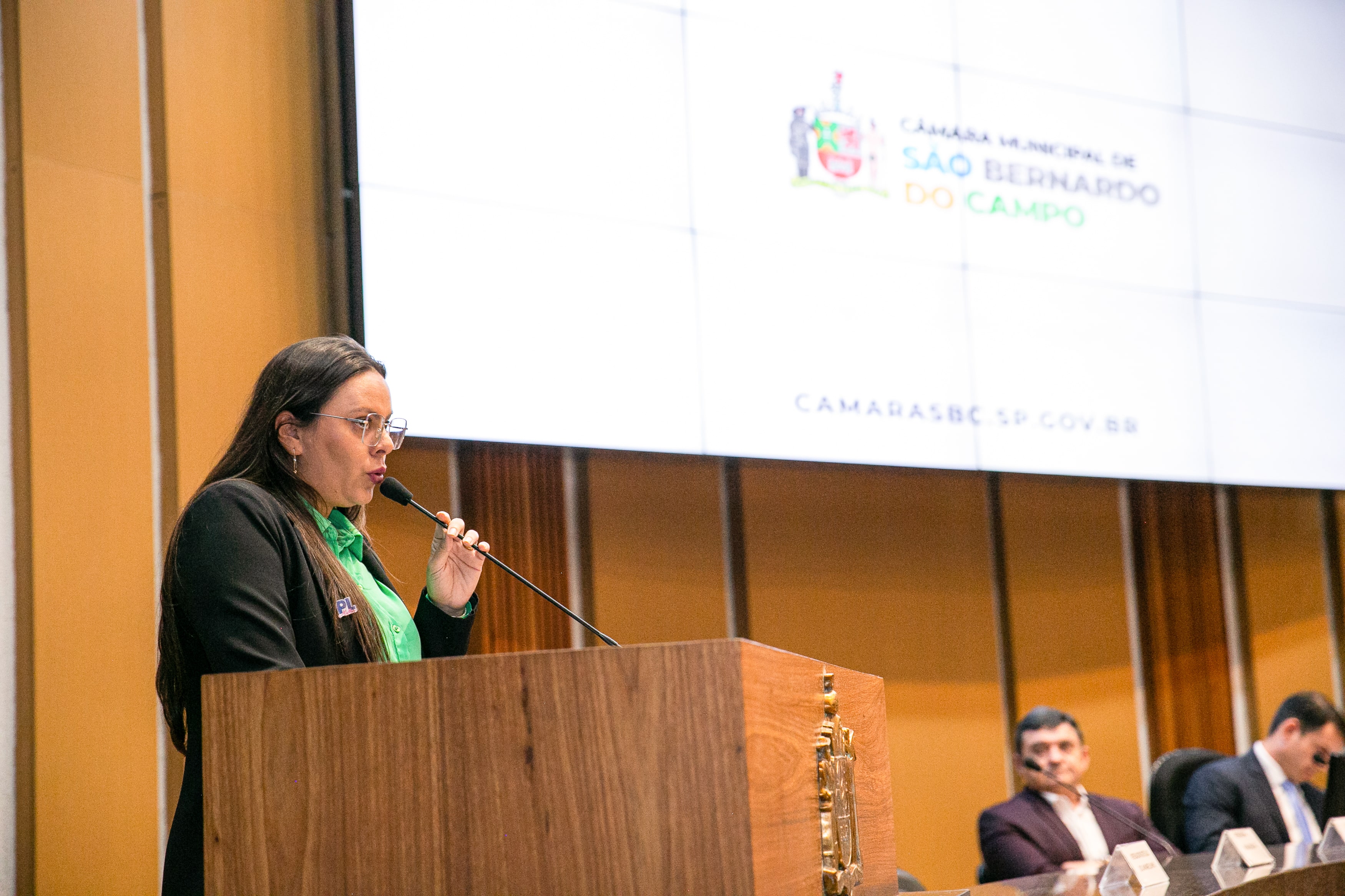 Nina Braga na Câmara