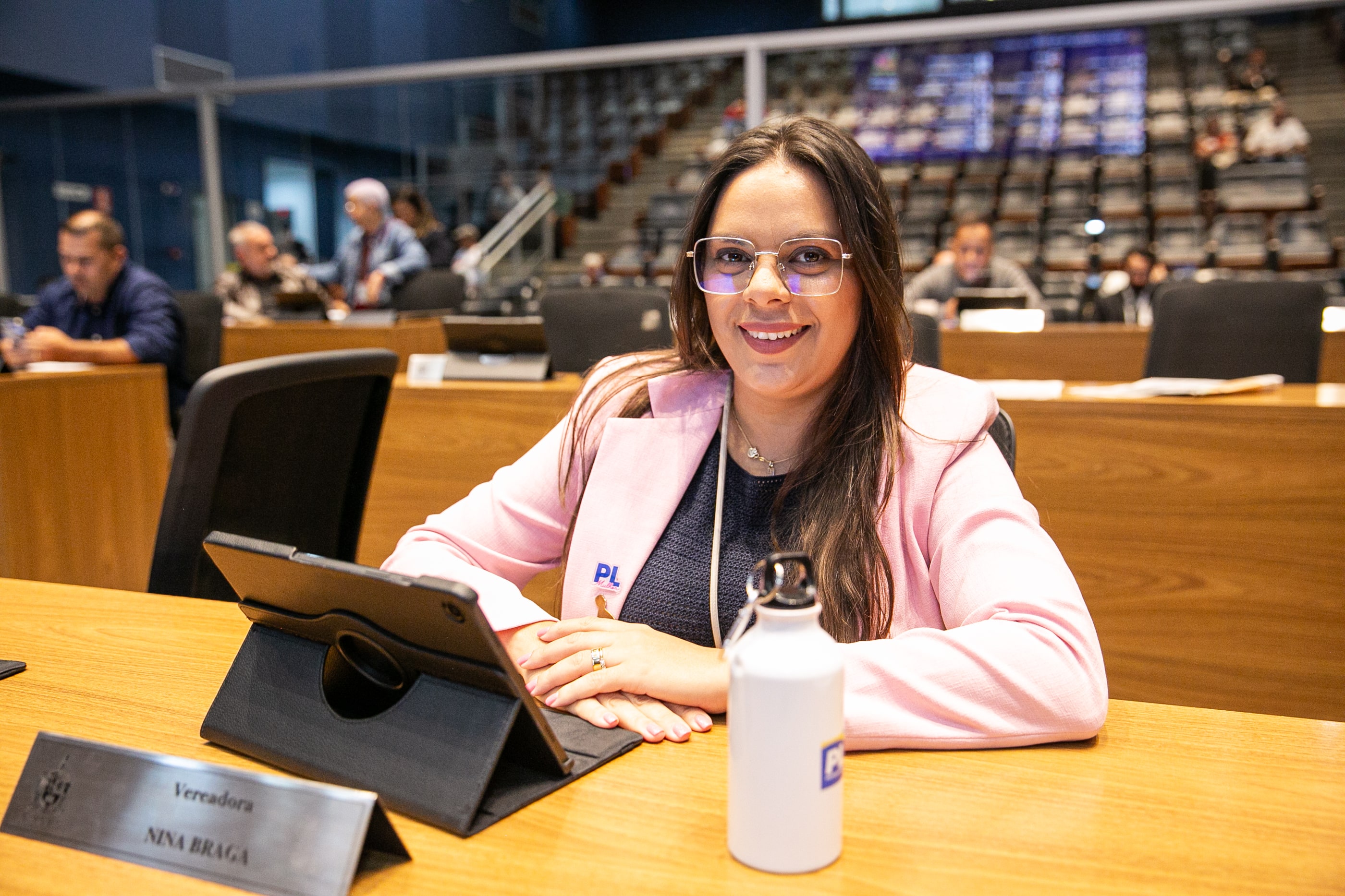 Nina Braga na Câmara