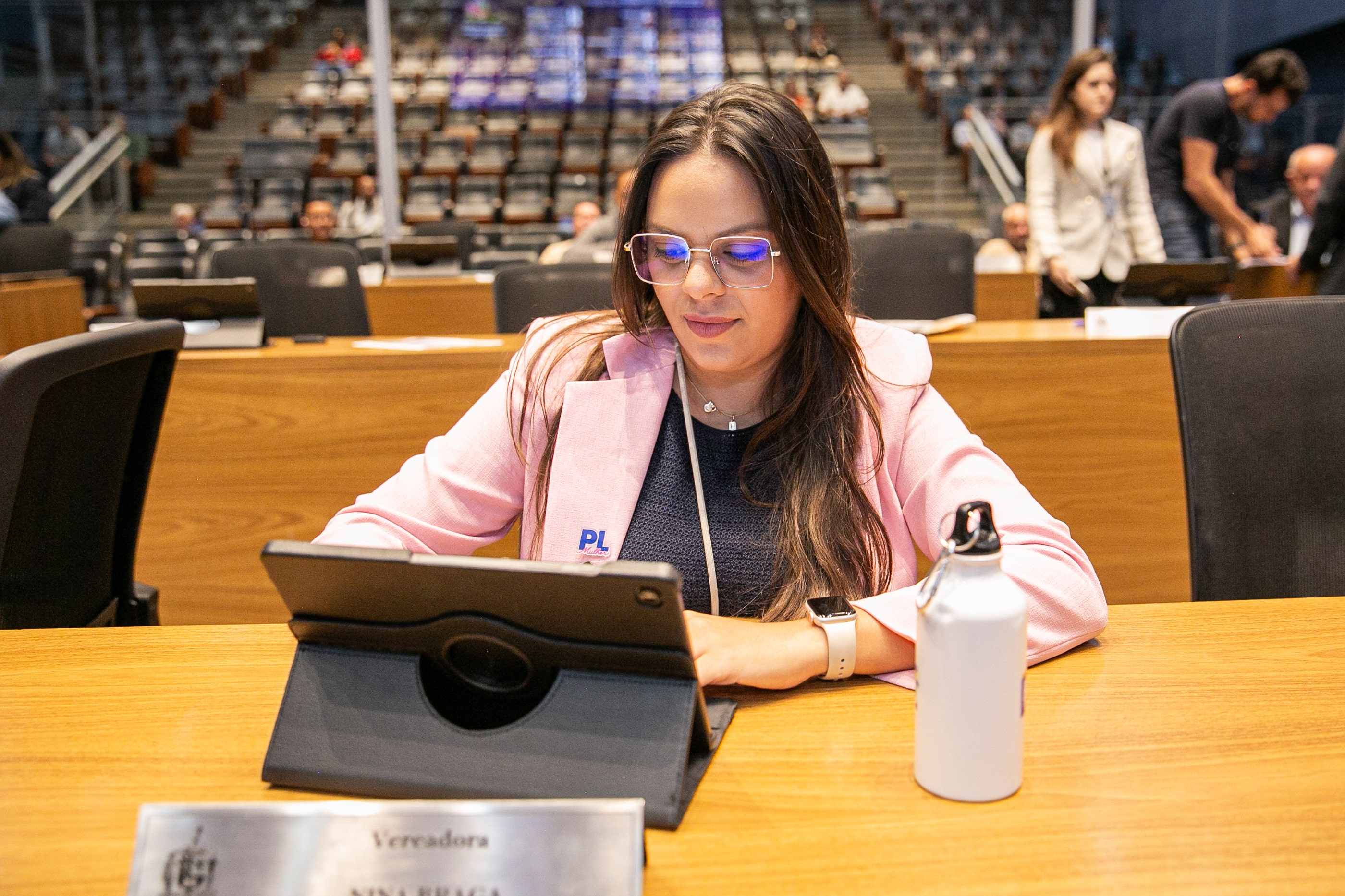 Nina Braga na Câmara