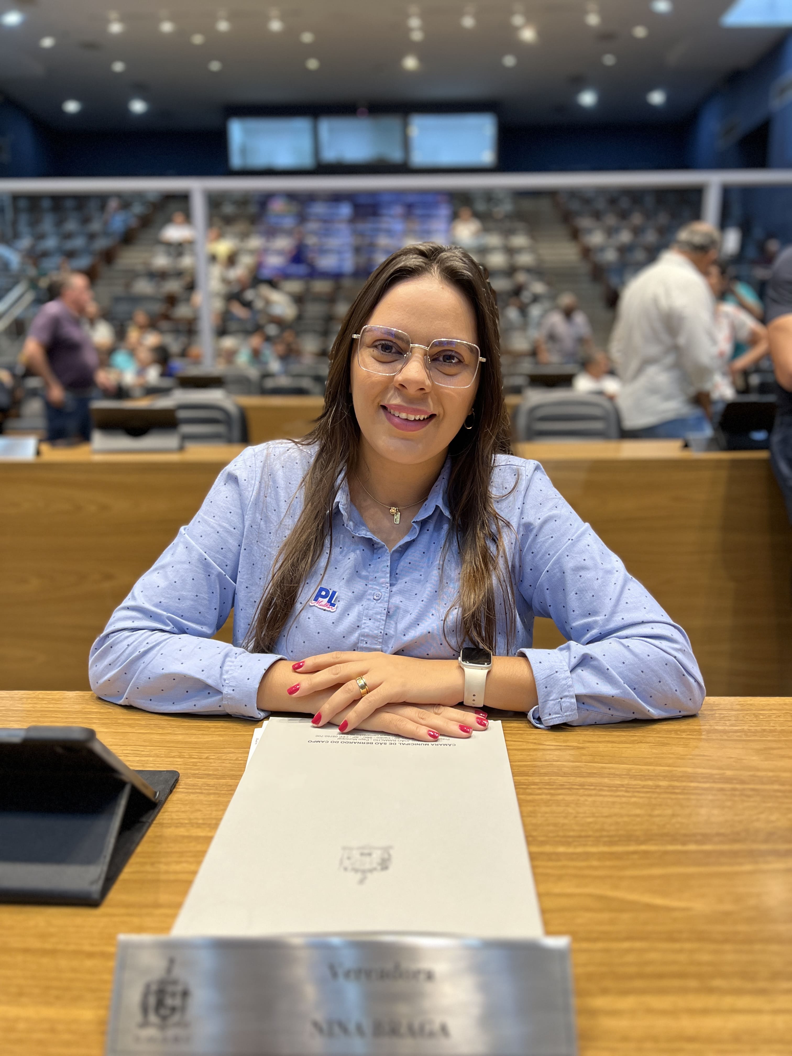 Nina Braga na Cãmara